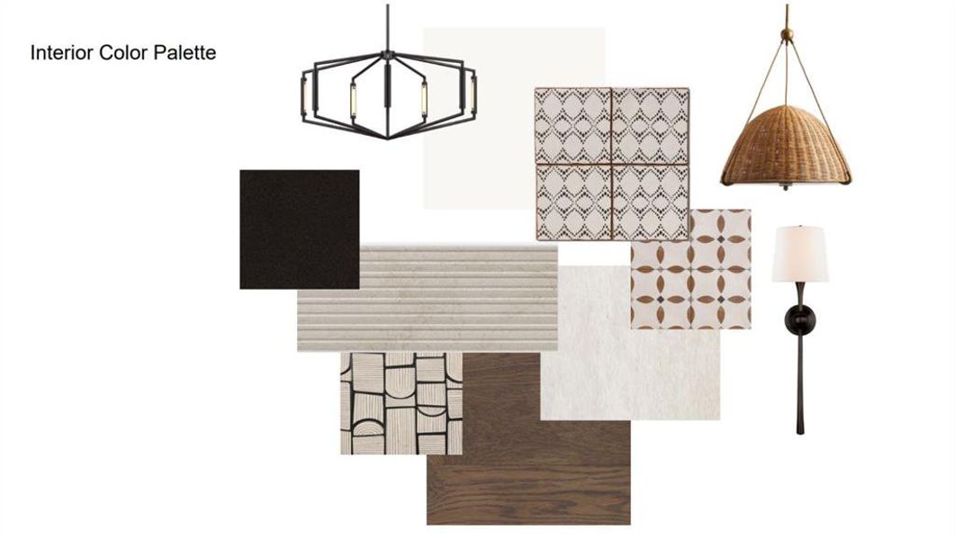 Sample of building materials used in homes in Avadene at Las Colinas, Irving (Image 8).