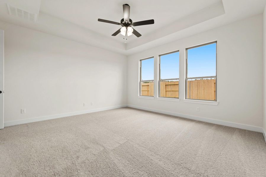 Spacious, unfurnished interior of a new home in The Trails - 45', New Caney (Image 15). Spacious, unfurnished interior of a new home in The Trails - 45', New Caney (Image 15).