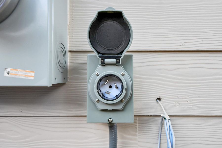 Close-up of interior finishes inside a home in , La Porte (Image 16).