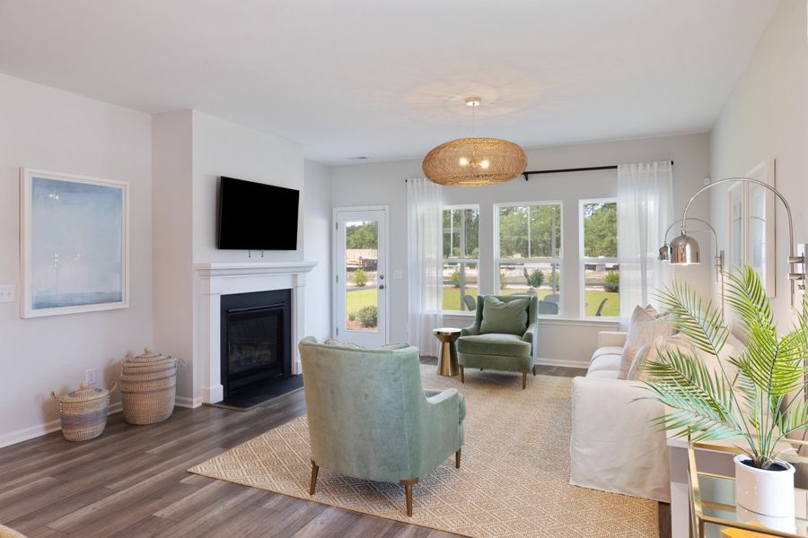 Furnished interior view inside a new home in Limehouse Farms, Summerville (Image 13).
