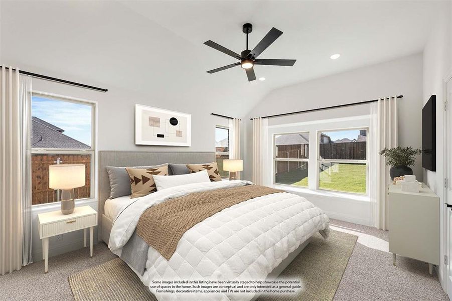 Furnished interior view inside a new home in Hampton Park, Glenn Heights (Image 11). Furnished interior view inside a new home in Hampton Park, Glenn Heights (Image 11).