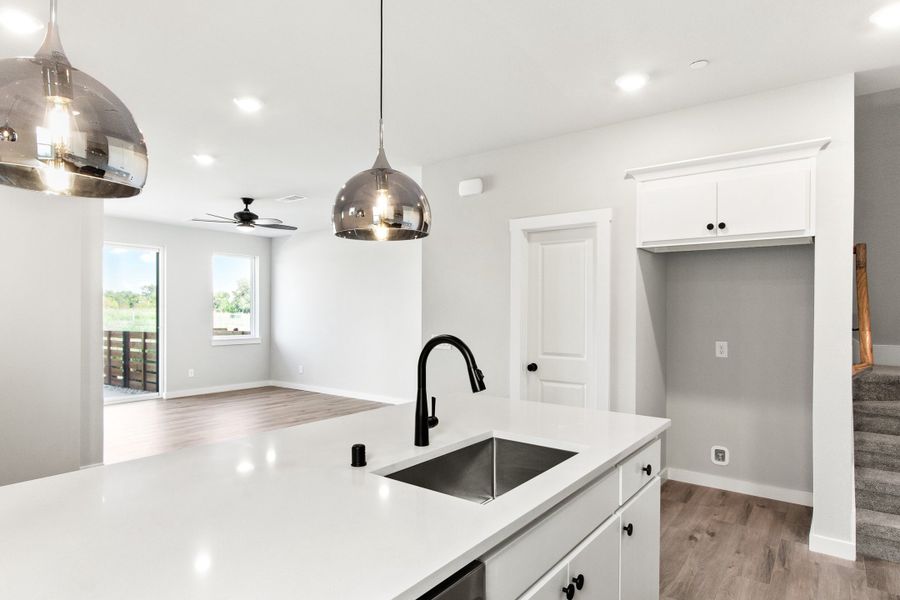 Furnished interior view inside a new home in Ten Mile Creek, Celina (Image 9).