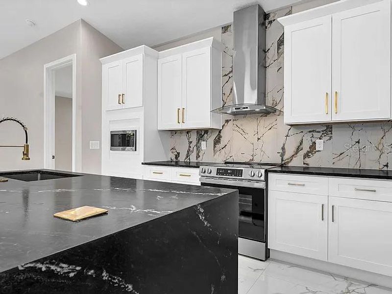 Furnished interior view inside a new home in , St. Petersburg (Image 5).