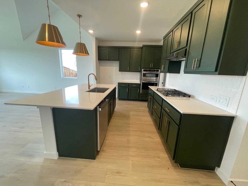 Kitchen Construction Progress featuring the Luxe Collection Kitchen Construction Progress featuring the Luxe Collection