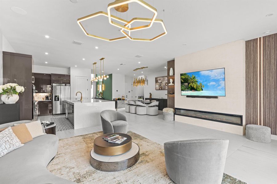 Furnished interior view inside a new home in Solana Bay at Avenir, Palm Beach Gardens (Image 40). Furnished interior view inside a new home in Solana Bay at Avenir, Palm Beach Gardens (Image 40).