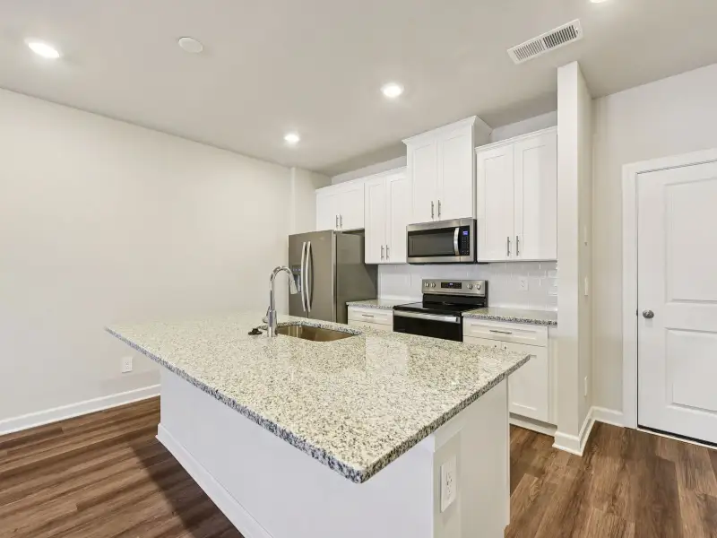 Furnished interior view inside a new home in Crossrail Station, Mooresville (Image 4).