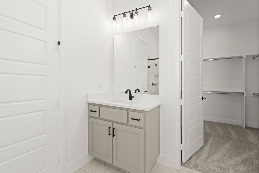 Furnished interior view inside a new home in West Crossing, Anna (Image 9).