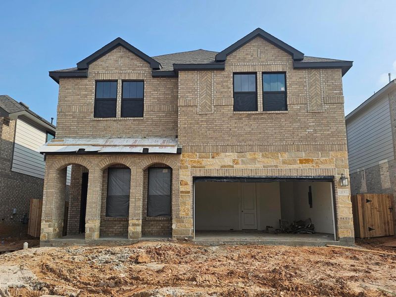In-progress construction of a new home in Azalea, Brookshire, TX (Image 30). In-progress construction of a new home in Azalea, Brookshire, TX (Image 30).