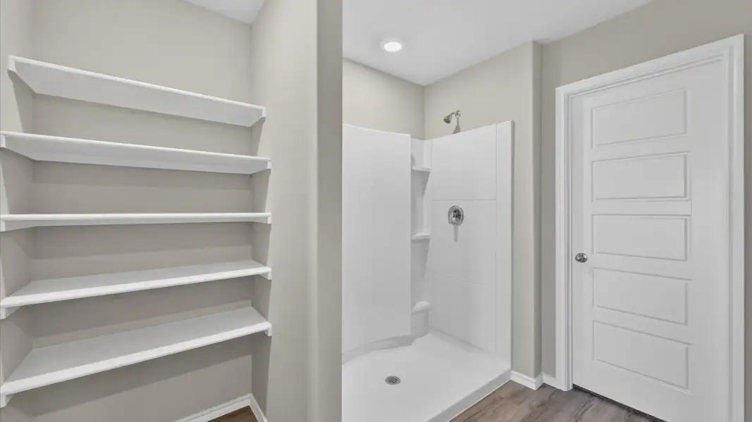Furnished interior view inside a new home in Hadley Farms, Godley (Image 10).