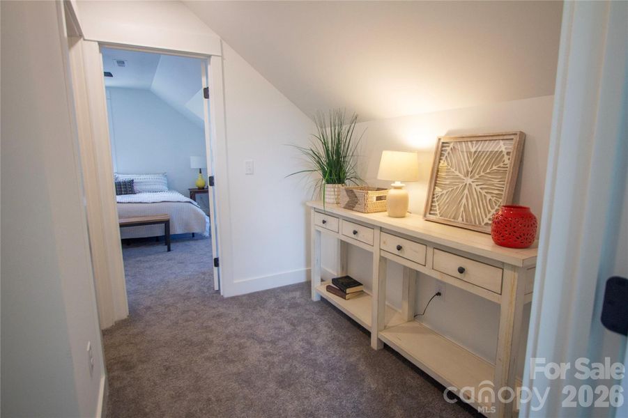 Flex space on the 2nd floor perfect for desk or sitting area