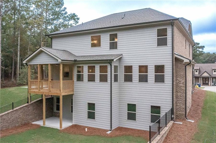 Exterior details and patio area of a home in , Douglasville (Image 24). Exterior details and patio area of a home in , Douglasville (Image 24).