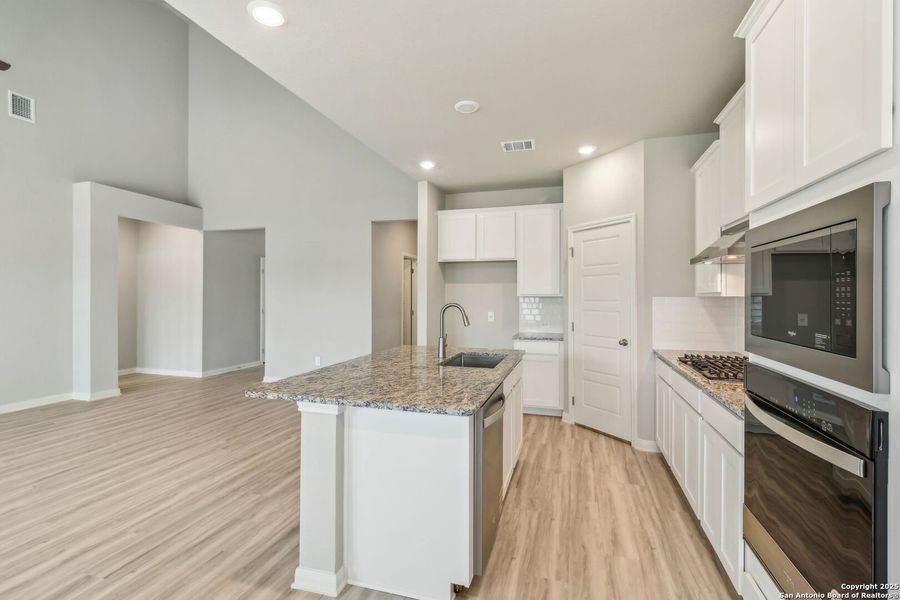 Furnished interior view inside a new home in Autry Pond, San Antonio (Image 9). Furnished interior view inside a new home in Autry Pond, San Antonio (Image 9).