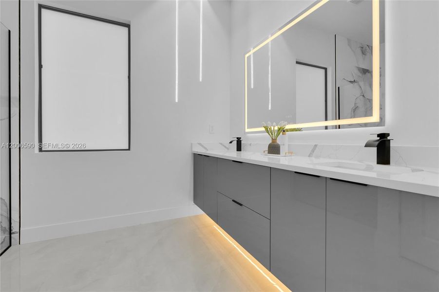 Furnished interior view inside a new home in , Lehigh Acres (Image 16).
