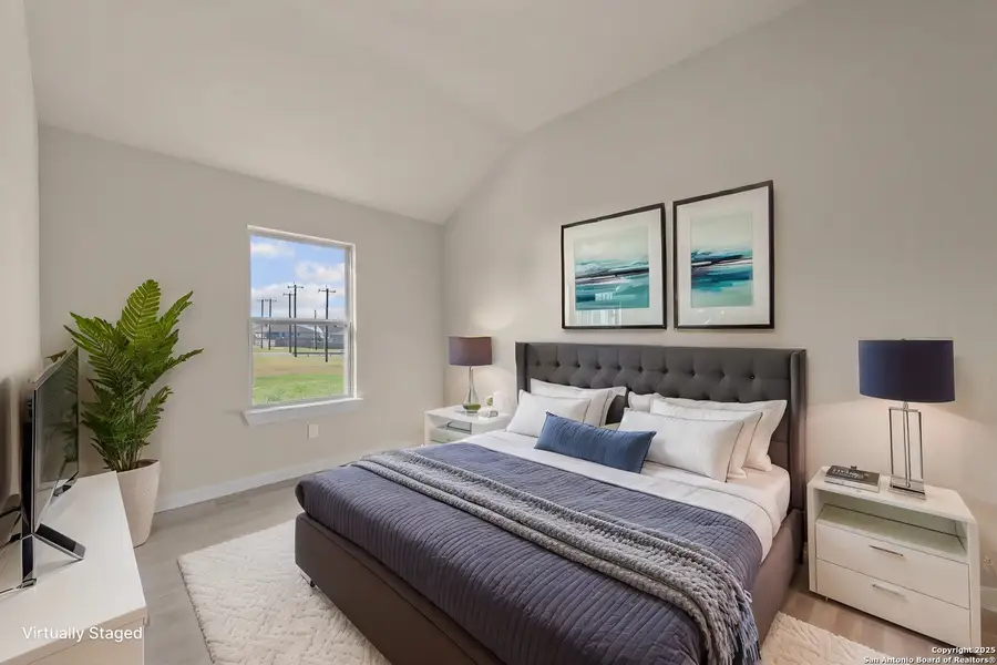 Furnished interior view inside a new home in Agave, San Antonio (Image 5).
