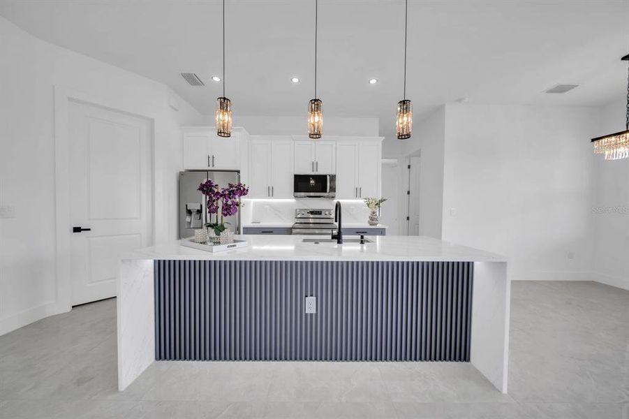 Furnished interior view inside a new home in , Lehigh Acres (Image 10).
