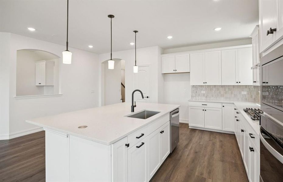 Gourmet kitchen designed for culinary excellence and entertaining *Real home pictured Gourmet kitchen designed for culinary excellence and entertaining *Real home pictured