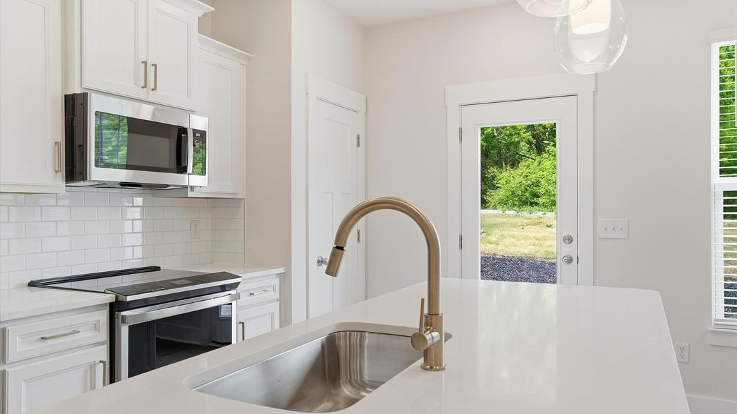 Furnished interior view inside a new home in Gresham Station, Simpsonville (Image 17).