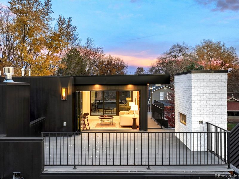 Exterior details and patio area of a home in , Denver (Image 30).