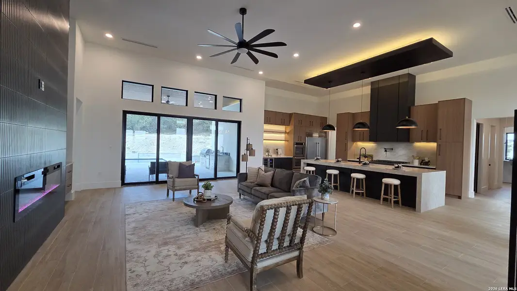 Furnished interior view inside a new home in , San Antonio (Image 4). Furnished interior view inside a new home in , San Antonio (Image 4).