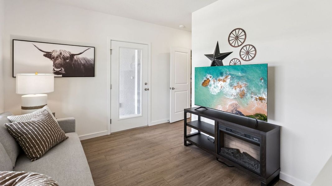 Furnished interior view inside a new home in Harmony West, St. Cloud (Image 13).