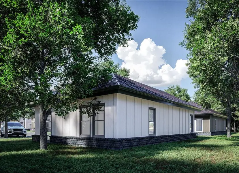 Exterior details and patio area of a home in , Norcross (Image 3).