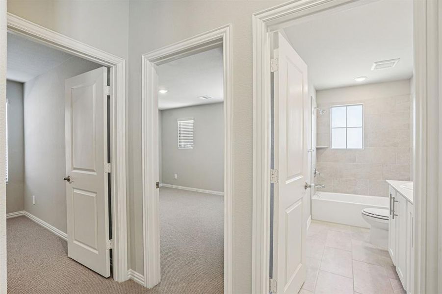 Photo is not of the actual home, but is an inspirational photo of builder’s model home and may depict options, furnishings, and/or decorator features that are not included.