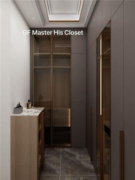 Furnished interior view inside a new home in , Buford (Image 11).