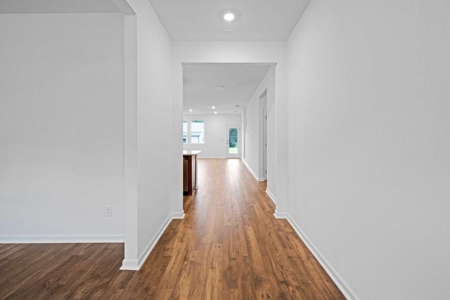 Representative unfurnished interior of a home built from the Norcross by Taylor Morrison in Weatherfield, Buford (Image 17).