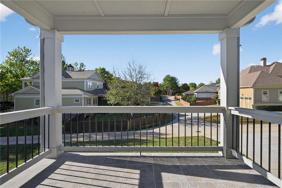 Exterior details and patio area of a home in , Douglasville (Image 3).