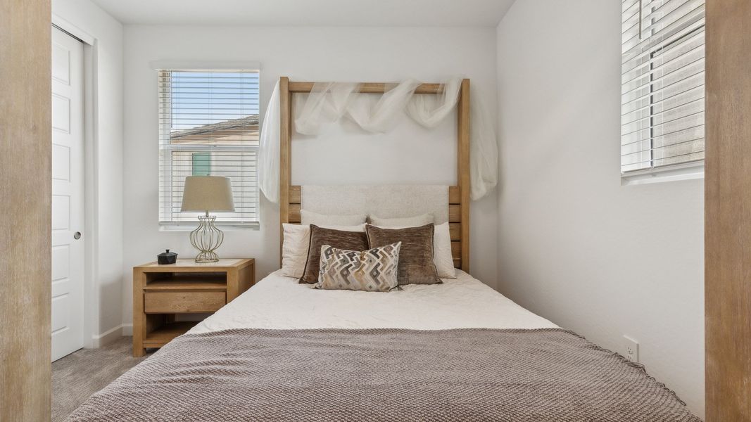 Representative furnished interior of a home built from the Miraval by D.R. Horton in The Ridge at Stone Butte, Phoenix (Image 43).