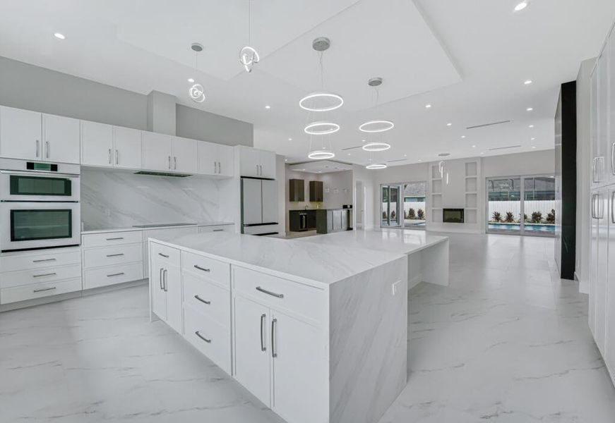 Furnished interior view inside a new home in , Lake Worth (Image 11).