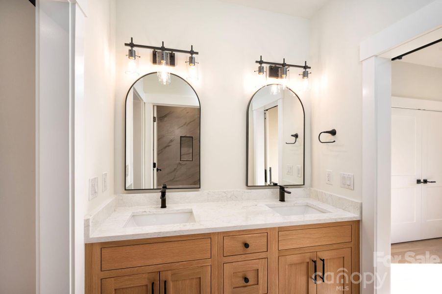 Furnished interior view inside a new home in , Weaverville (Image 19).
