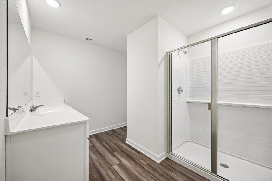 Representative furnished interior of a home built from the Eclipse by Starlight Homes in Casteel, Bethlehem (Image 12).