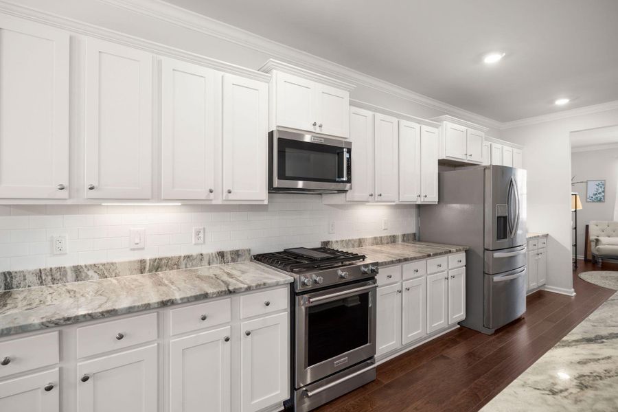 Furnished interior view inside a new home in The Ponds, Summerville (Image 5). Furnished interior view inside a new home in The Ponds, Summerville (Image 5).