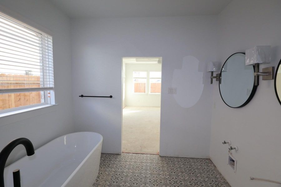 Primary bath - still under construction! Primary bath - still under construction!