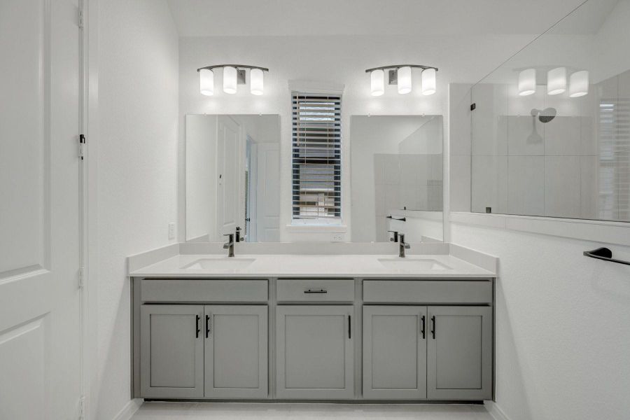 Furnished interior view inside a new home in Austin Point - Terrace Collection, Richmond (Image 9). Furnished interior view inside a new home in Austin Point - Terrace Collection, Richmond (Image 9).