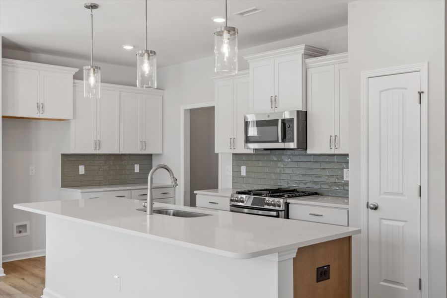 Furnished interior view inside a new home in Sweetbrier, Durham (Image 8).
