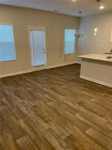 Spacious, unfurnished interior of a new home in The Enclave Townhomes, Hampton (Image 10).