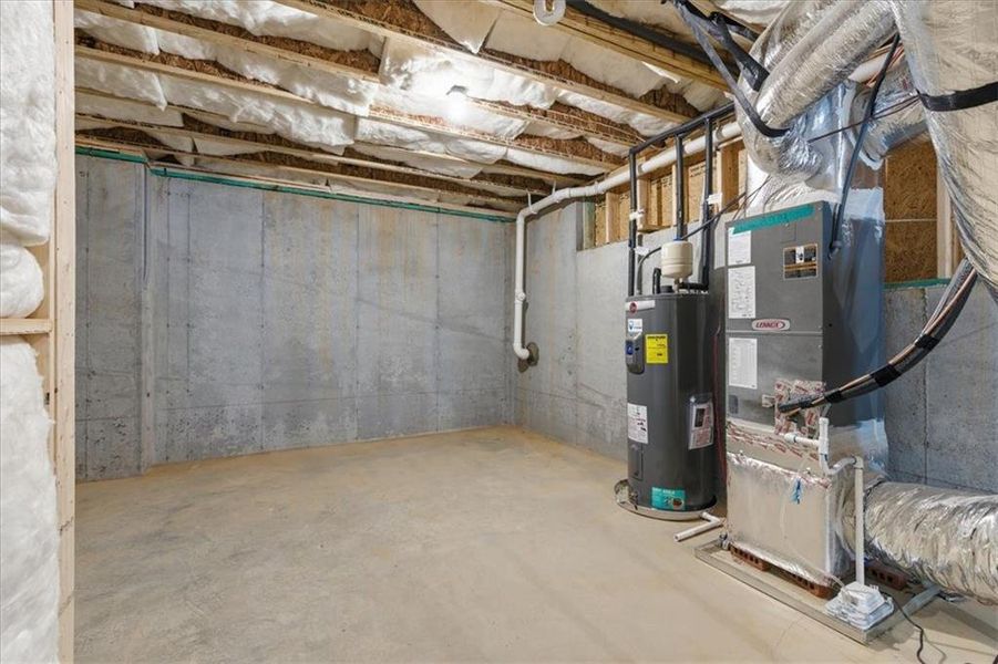 In-progress construction of a new home in , Dallas, GA (Image 51).