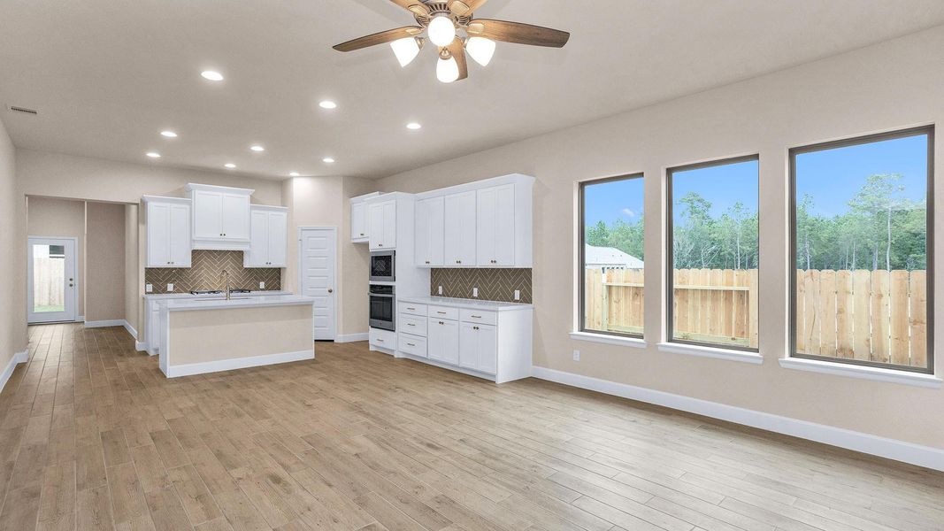 Spacious, unfurnished interior of a new home in Wildtree, Magnolia (Image 8).