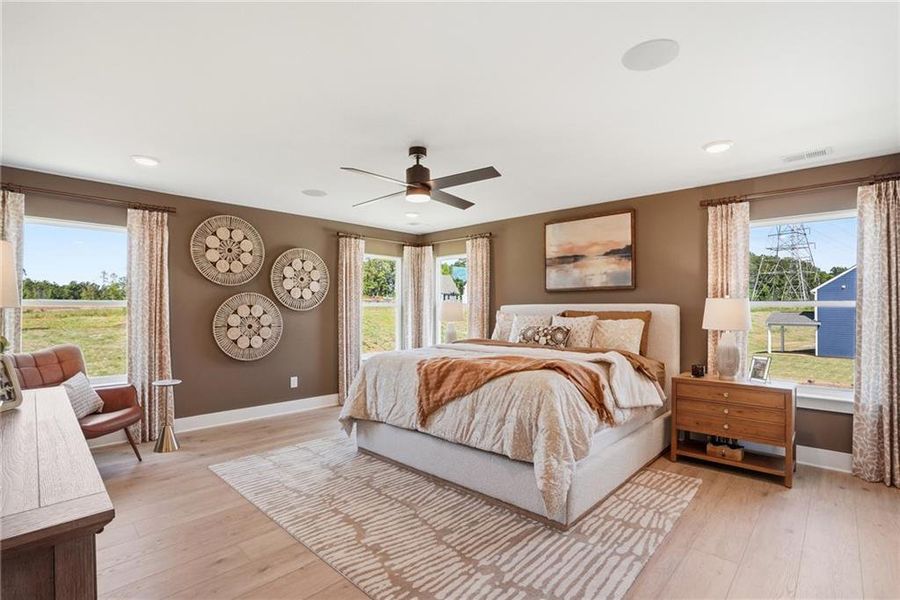 Furnished interior view inside a new home in Marble Tree, Ball Ground (Image 8).
