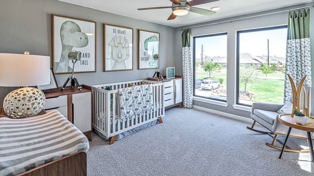 Furnished interior view inside a new home in Trillium, Richmond (Image 29).