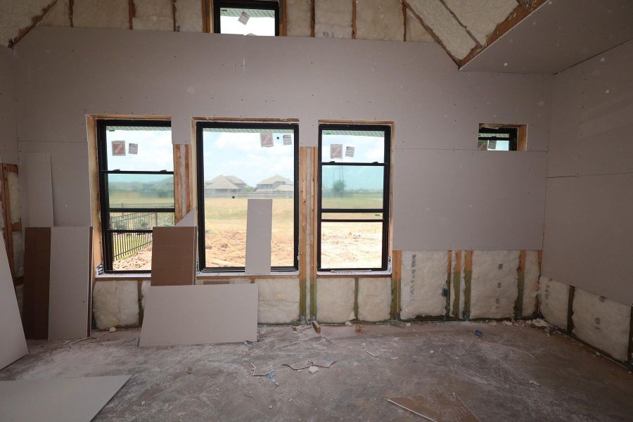 In-progress construction of a new home in Harvest Green - Parkview Collection, Richmond, TX (Image 9). In-progress construction of a new home in Harvest Green - Parkview Collection, Richmond, TX (Image 9).