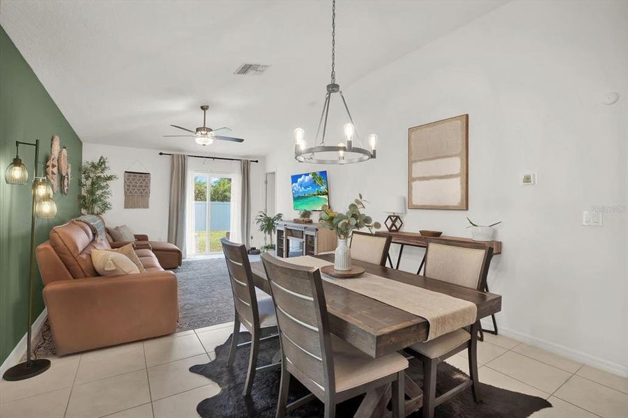 Furnished interior view inside a new home in , Wimauma (Image 18).