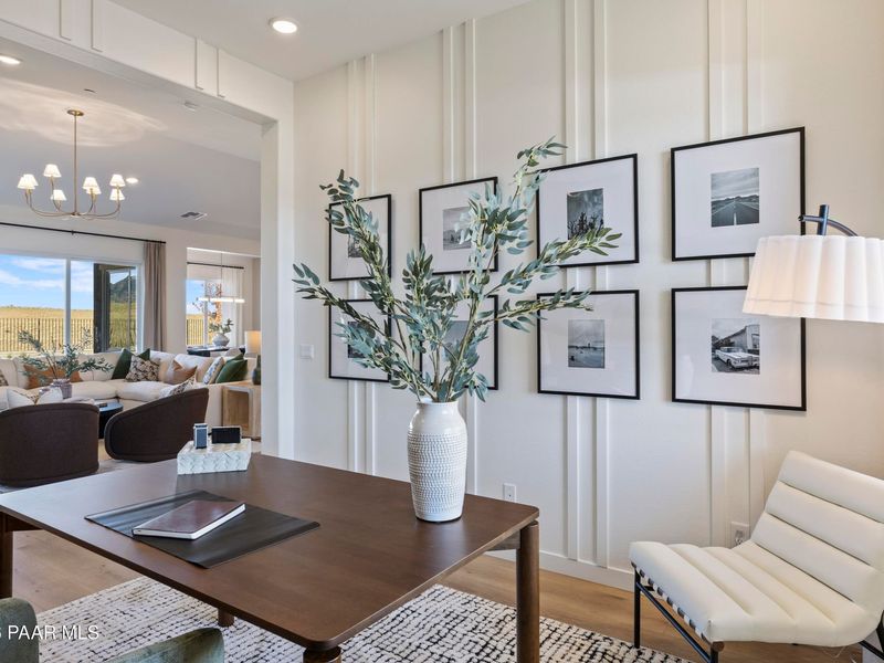Furnished interior view inside a new home in Hidden Hills, Prescott (Image 18).