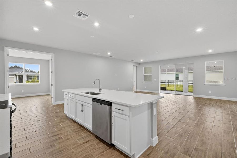 Furnished interior view inside a new home in Windwater, Parrish (Image 13).