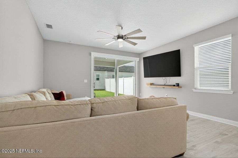 Furnished interior view inside a new home in , Jacksonville (Image 17). Furnished interior view inside a new home in , Jacksonville (Image 17).