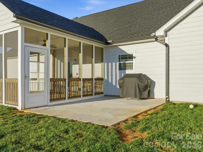 Exterior details and patio area of a home in , Lincolnton (Image 27).