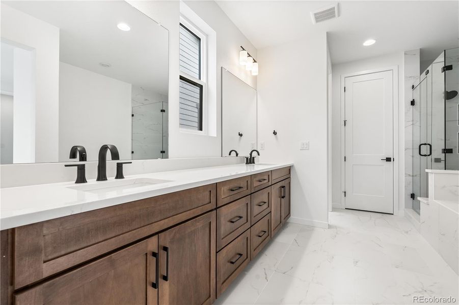 Furnished interior view inside a new home in Stargaze at Solstice, Littleton (Image 15).