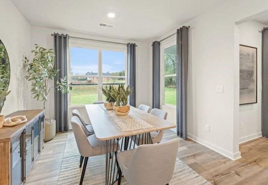 Furnished interior view inside a new home in The Estates at Gainesville Township, Gainesville (Image 20).